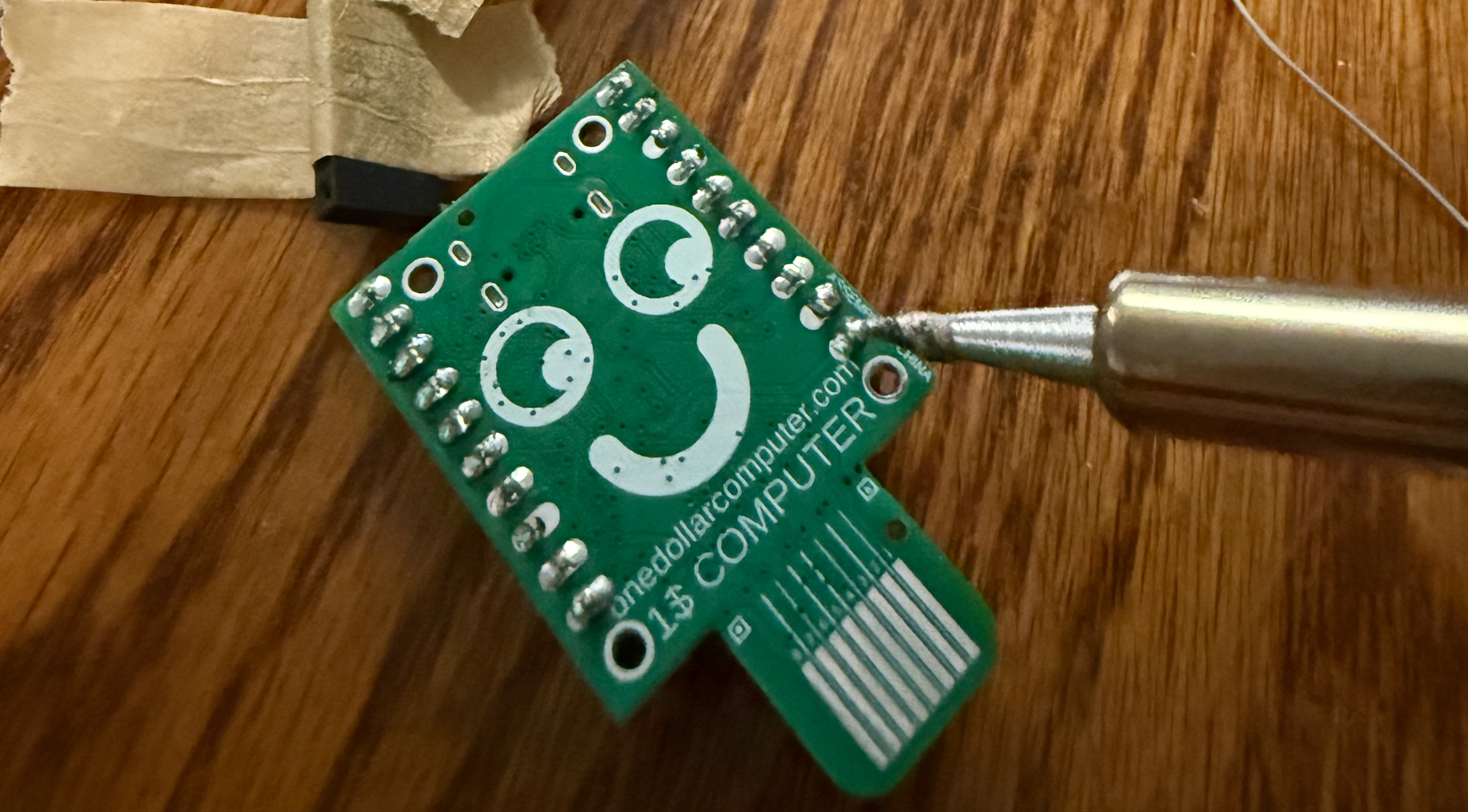 One Dollar Computer — main board